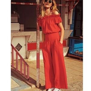 Free People Everything Set in Bright Roxy Size 2 NWOT